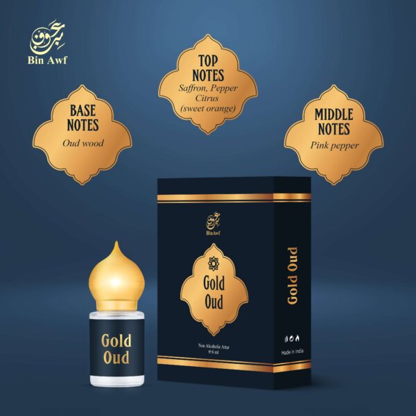 BinAwf Gold Oud Premium Perfume