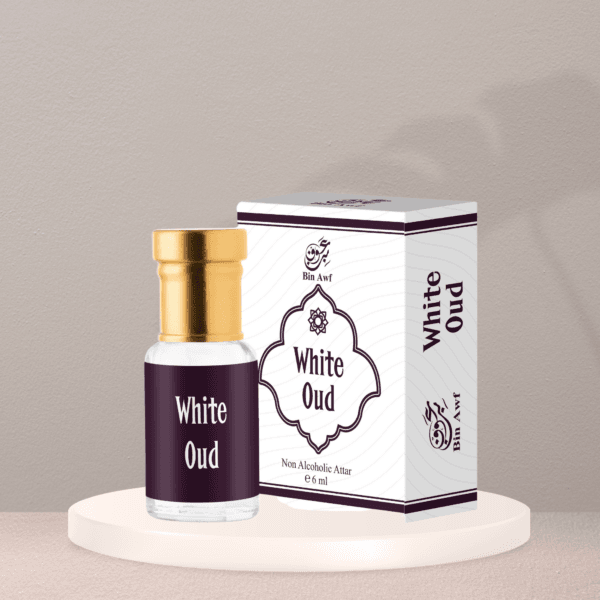 BinAwf White Oud Attar 6ml